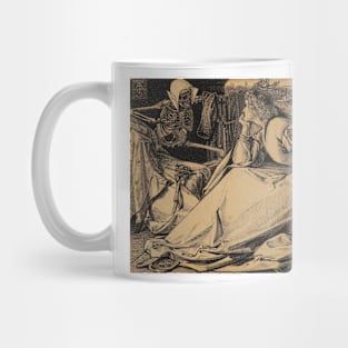 Until Her Death by Frederick Sandys Mug